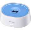 Dog Water Bowl No Spill 2L/70oz Spill Proof Dog Water Bowl Slow Water Feeder for Dogs No Splash Pet Water Bowl Dispenser for Messy Drinkers Vehicle Tr