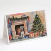 Schnauzer Christmas Greeting Cards Pack of 8 Blank Cards with Envelopes Whimsical A7 Size 5x7 Blank Note Cards