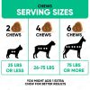 Natural Dog Allergy Chews for Dog Itch Tasty Allergy Relief Pet Supplement for Dry Itchy Skin Hot Spots Seasonal Dog Allergies 180 Anti Itch Immune Tr