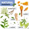 Calming Chews for Dogs Calming Treats with Hemp Oil Valerian Root Vitamin B Dog Anxiety Relief Separation Fireworks Thunderstorms Vet All Breeds 180 B