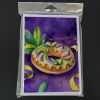 NEW King Cake Mardi Gras Greeting Cards Pack of 8 Blank Cards with Envelopes Whimsical A7 Size 5x7 Blank Note Cards
