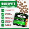 2 Pack Hemp Calming Chews for Dogs Advanced Dog Calming Treats Dog Calming Chews 340 Chews Anxiety Relief Treats Separation Aid Barking Stress Relief