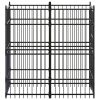 Outdoor Dog Kennel Steel 19.8 ftÂ²