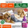 Dog Calming Pheromone Diffuser Refill 2 Pack DE Stress Formula Anti Anxiety Treatment for Cats Reduce Spraying Scratching Fighting