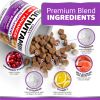 Dog Multivitamin Chewable with Glucosamine Dog Vitamins and Supplements 170 Treats Senior & Puppy Multivitamin for Dogs Hip & Joint Support Immune Hea