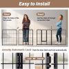 Dog Playpen Indoor Outdoor, 24" Height 16 Panels Fence with Anti-Rust Coating, Metal Heavy Portable Foldable Dog Pen for Small/Medium Dogs RV Camping