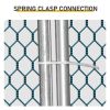 10 x 10 ft Large Metal Chicken Coop, Walk-in Poultry Cage Chicken Hen Run House with Waterproof Cover