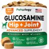 Glucosamine Chondroitin for Dogs Hip Joint Care MSM Turmeric Helps Mobility & Comfort Vet Developed Natural Ingredients