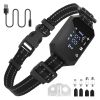 Wireless GPS Dog Fence Rechargeable Waterproof Electric Dog Collar 98-3280FT Adjustable Radius Pet Containment System Outdoor for Large Medium Dogs