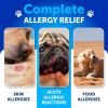 Probiotics for Dogs Support Gut Health Itchy Skin Allergies Immunity Yeast Balance Dog Probiotics and Digestive Enzymes with Prebiotics Reduce Diarrhe